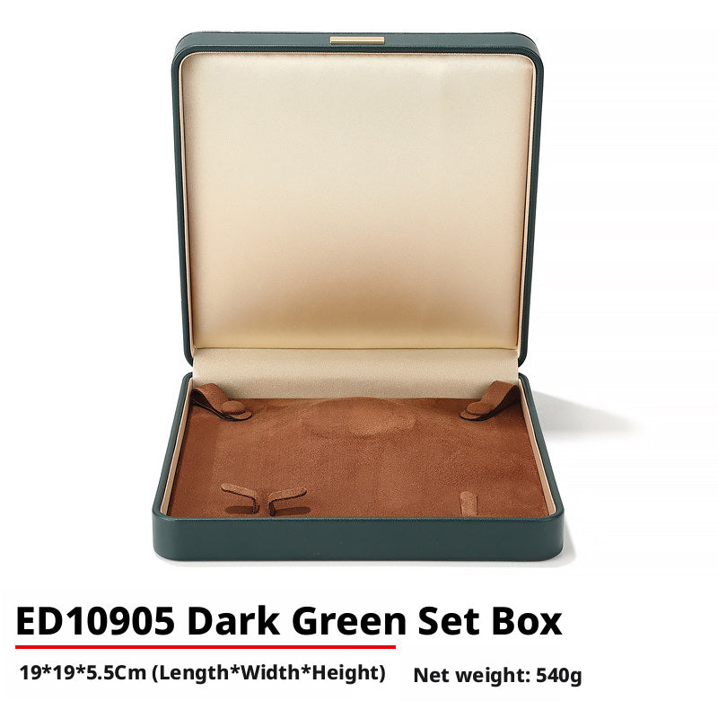 Bulk Jewelry Packaging for Small Business | Faux Leather Exterior