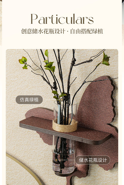 Stone to run the restaurant hanging painting hydroponic green plant dining table background wall decorative painting simple high sense wall painting