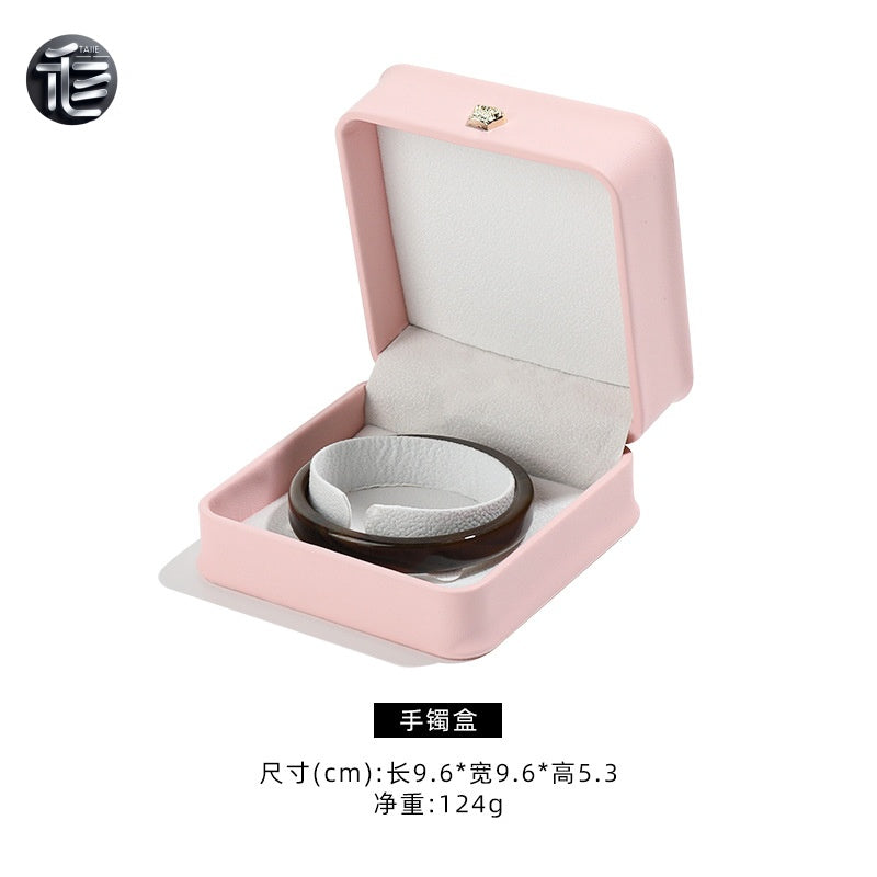 Leather Jewelry Box,Engagement Ring Box,Custom Jewelry Box for Small Business