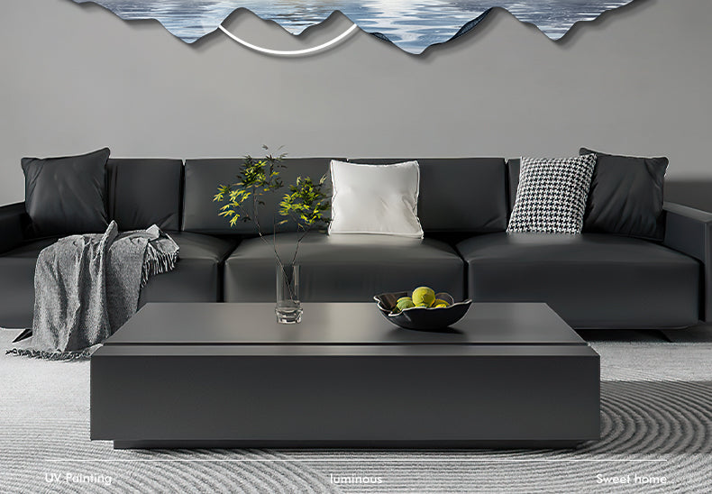 Water generates wealth light luxury living room decorative painting New Chinese sofa background wall hanging painting advanced sense welcome pine wall lamp painting