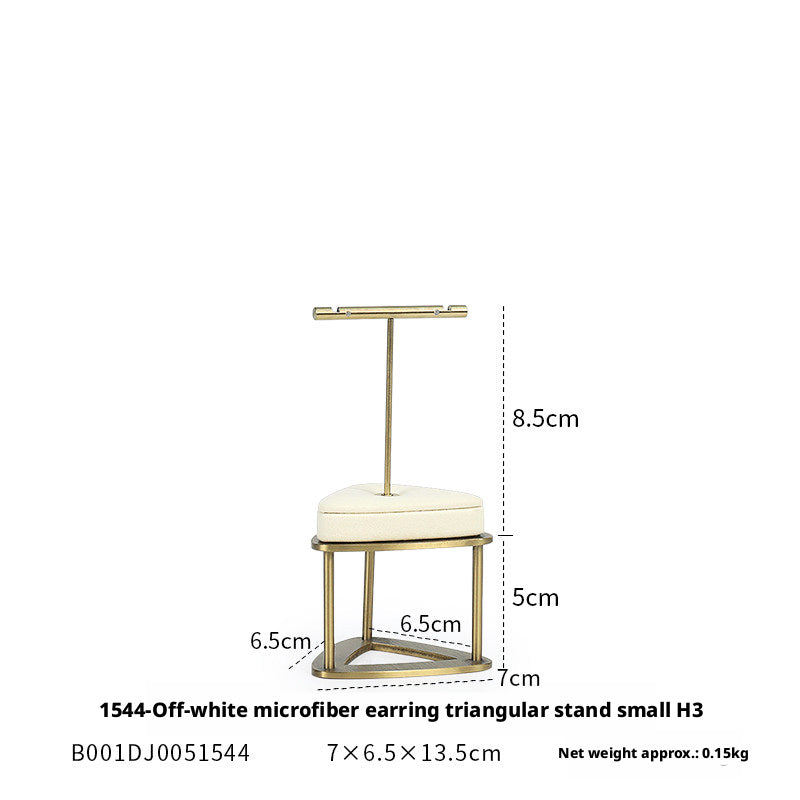 Minimalist Gold Metal Riser - Geometric Display for Shop