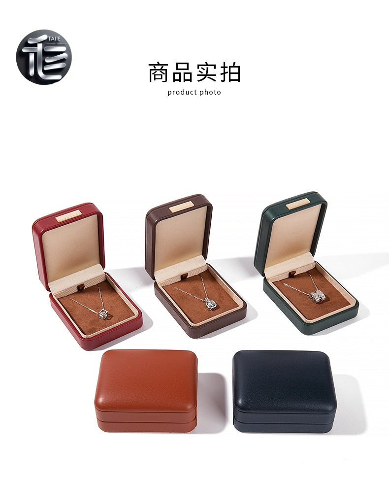 Jewelry Box,Ring Box,Necklace Box,Leather Jewelry Box,Valentine’s Day Jewelry Box,Custom Jewelry Box for Small Business