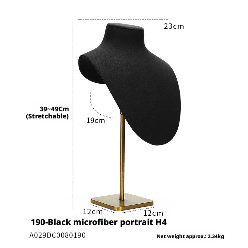 Finger Ring Display Tray - Black Metal Holder for Counter