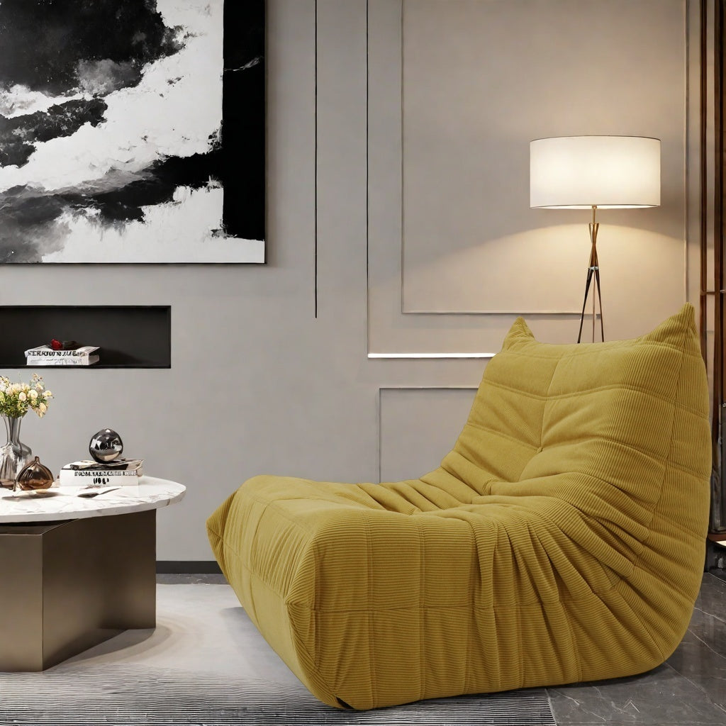 Compress  sofa-YF407-1 YELLOW