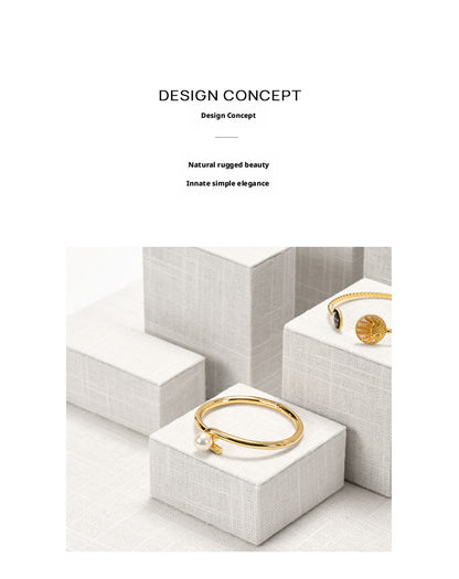 White Linen Jewelry Display Set with Multi-Level Risers for Vendors