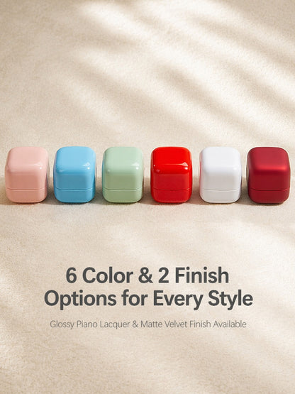 10PCS Jewelry Organizer Box with LED Light, Locking plastic Case for ring