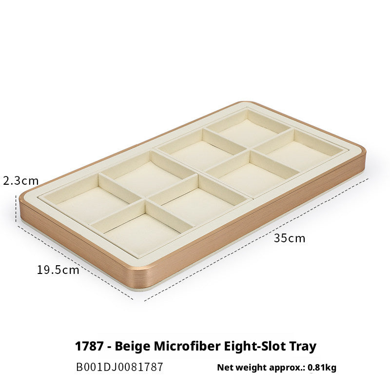 Minimalist Gold Metal Riser - Geometric Display for Shop