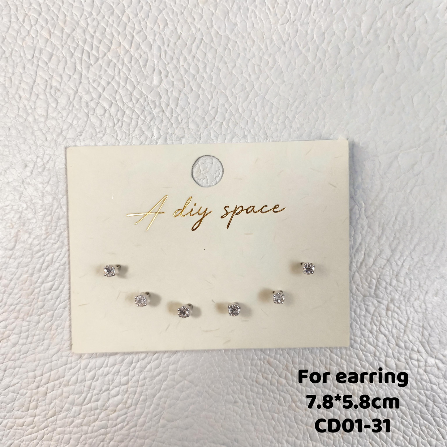 500pcs Eco Matte Jewelry Display Cards, Plant Fiber Paper, Custom Logo Packaging