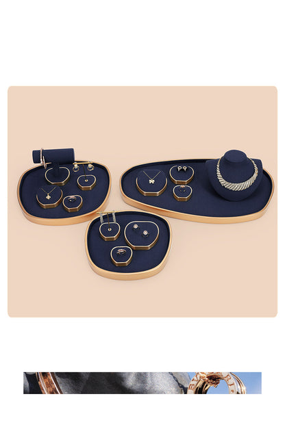 Metal Jewelry Display Set - Adjustable Bracelet Stands