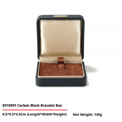 Bulk Jewelry Packaging for Small Business | Faux Leather Exterior