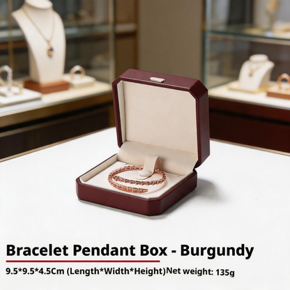 10PCS Jewelry Box for Gifts, Leather Storage Case for Rings Earrings Necklaces pendant bangle