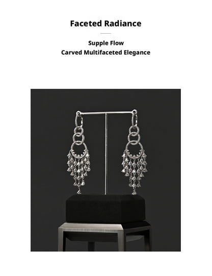 Black Metal Jewelry Display Stand Set with Watch and Necklace Holders