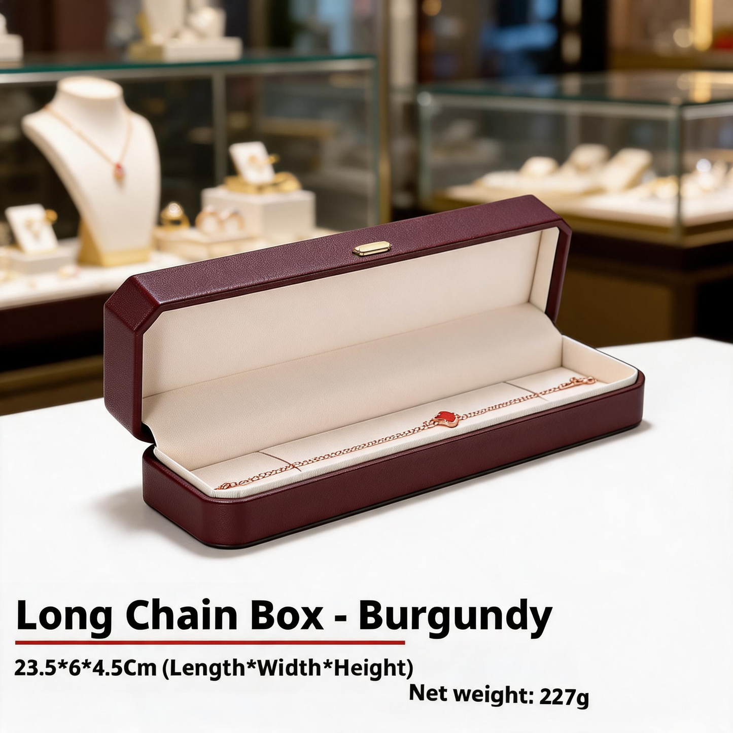 10PCS Jewelry Box for Gifts, Leather Storage Case for Rings Earrings Necklaces pendant bangle