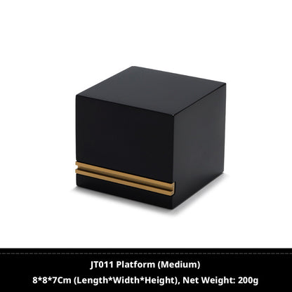 Metal Watch Display Box - 12 Slot Stainless Steel Showcase for Men