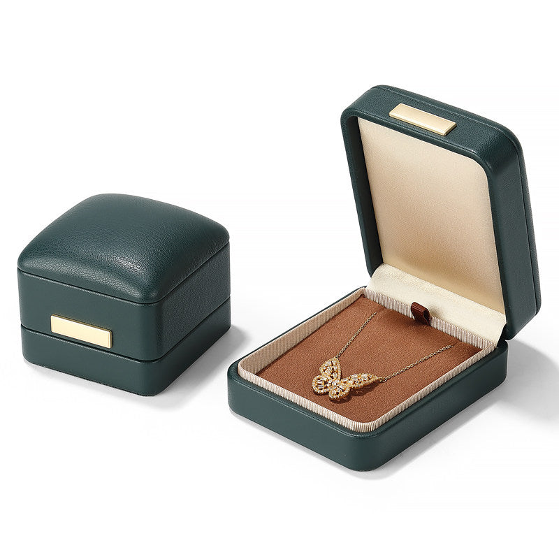 Bulk Jewelry Packaging for Small Business | Faux Leather Exterior