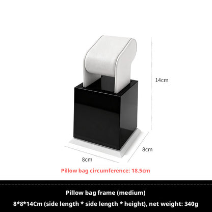 Metal Watch Display Box - 12 Slot Stainless Steel Showcase for Men