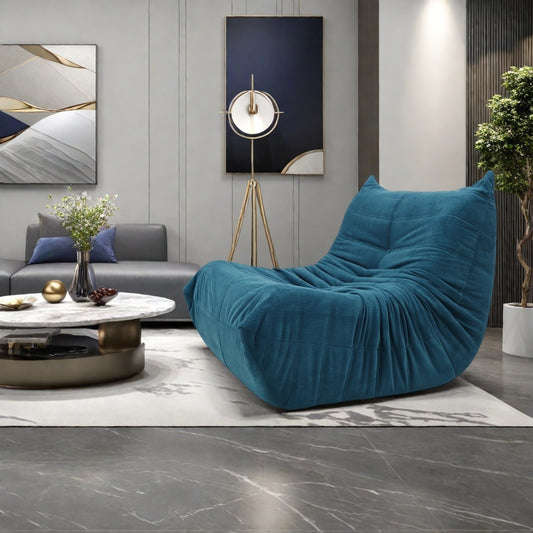 Compress  sofa-YF407-1  DRAK-BLUE
