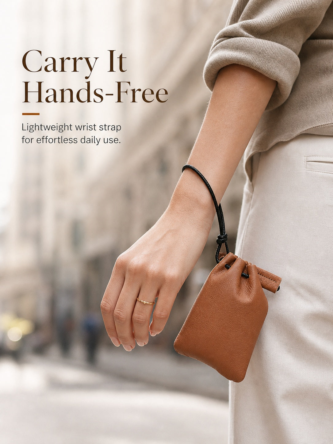 10pcs Top-Grain Leather Jewelry Pouch, Genuine Cowhide Drawstring Bag, Soft Anti-Scratch Storage, Gift Packaging