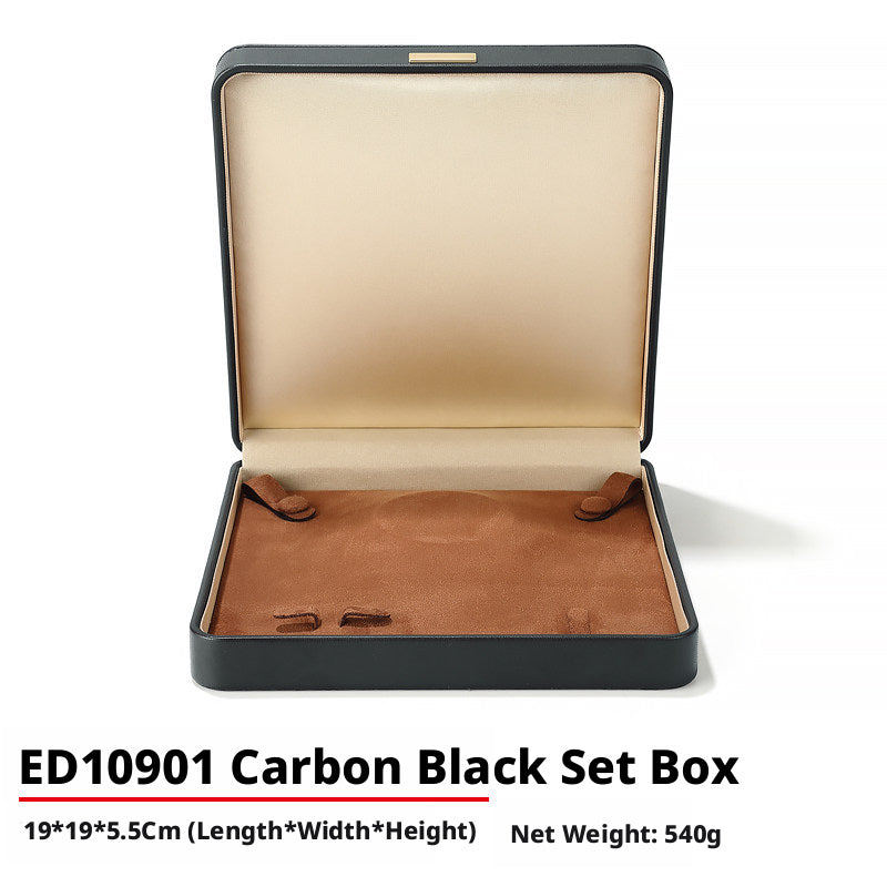 Bulk Jewelry Packaging for Small Business | Faux Leather Exterior
