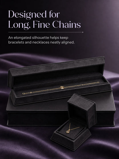 5PCS Velvet Jewelry Box, Suede Gift Packaging Case for Rings Earrings Necklaces