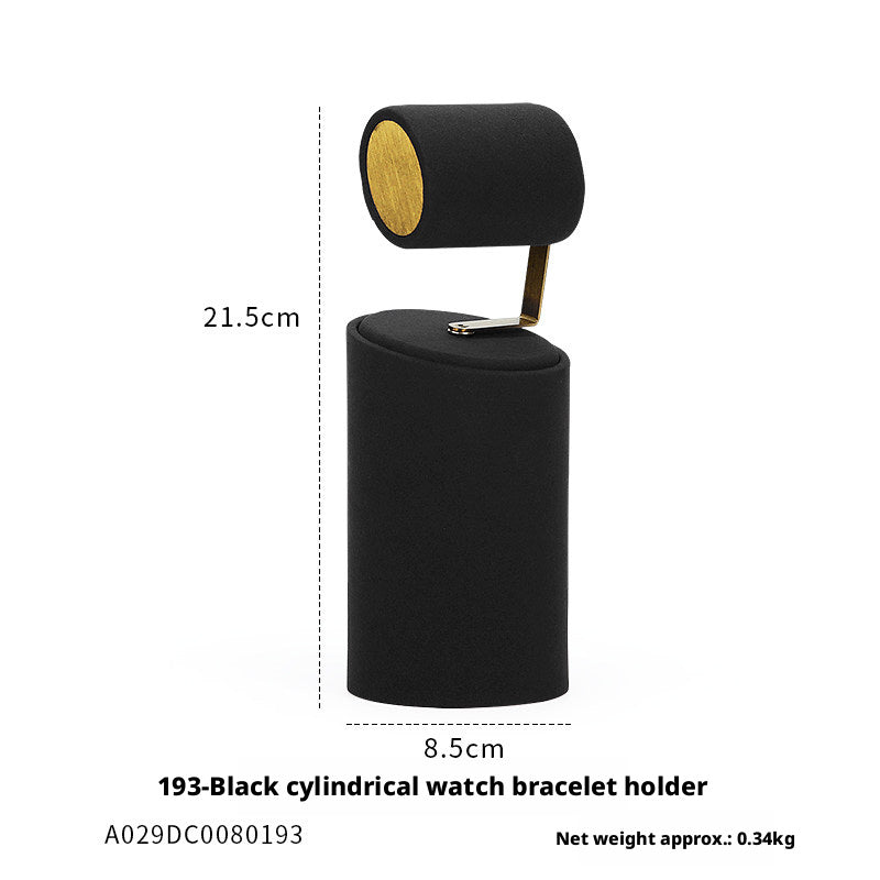 Finger Ring Display Tray - Black Metal Holder for Counter
