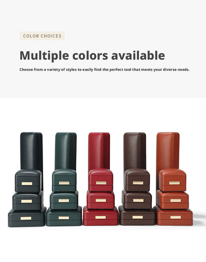 Bulk Jewelry Packaging for Small Business | Faux Leather Exterior