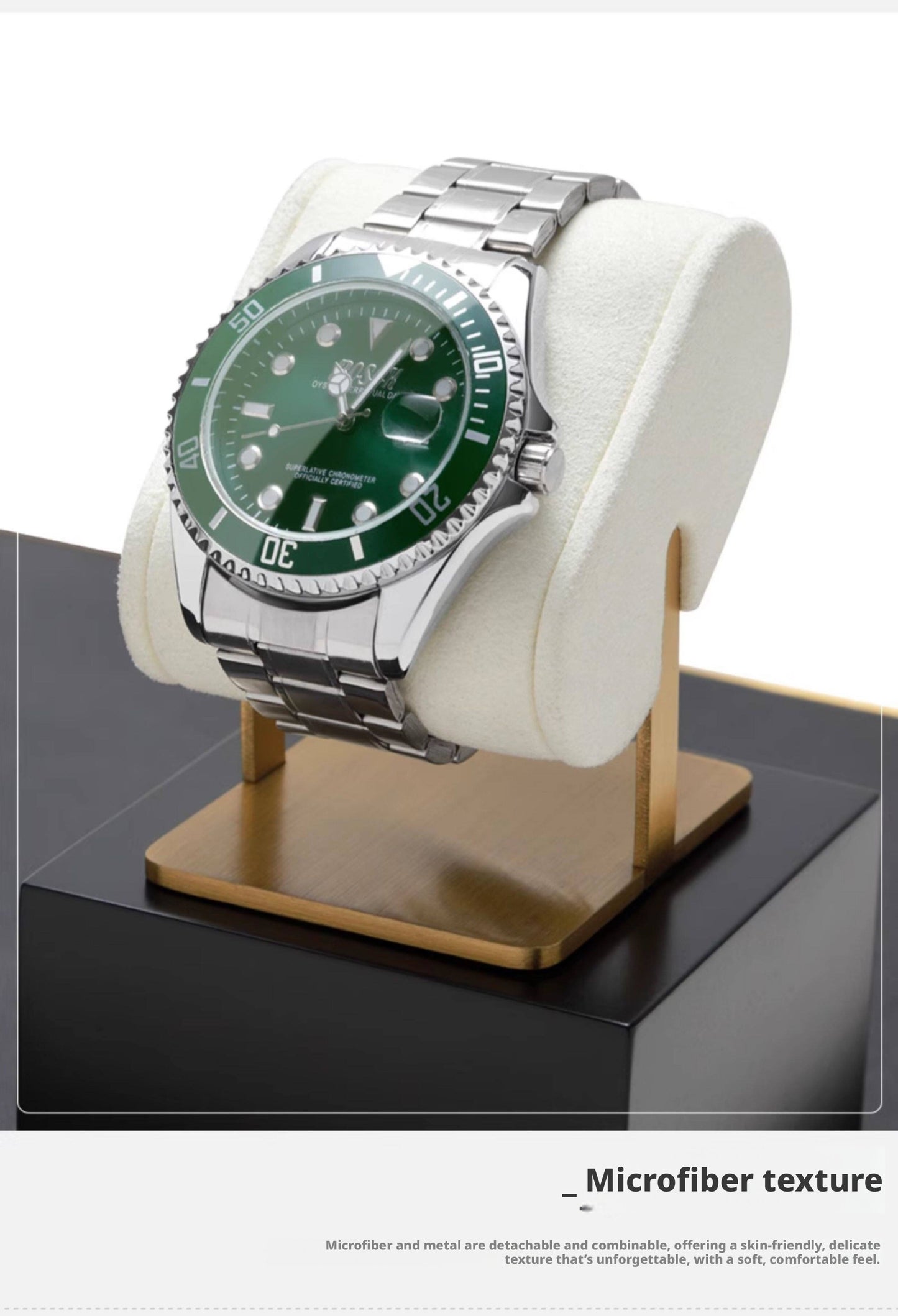 Metal Watch Display Box - 12 Slot Stainless Steel Showcase for Men