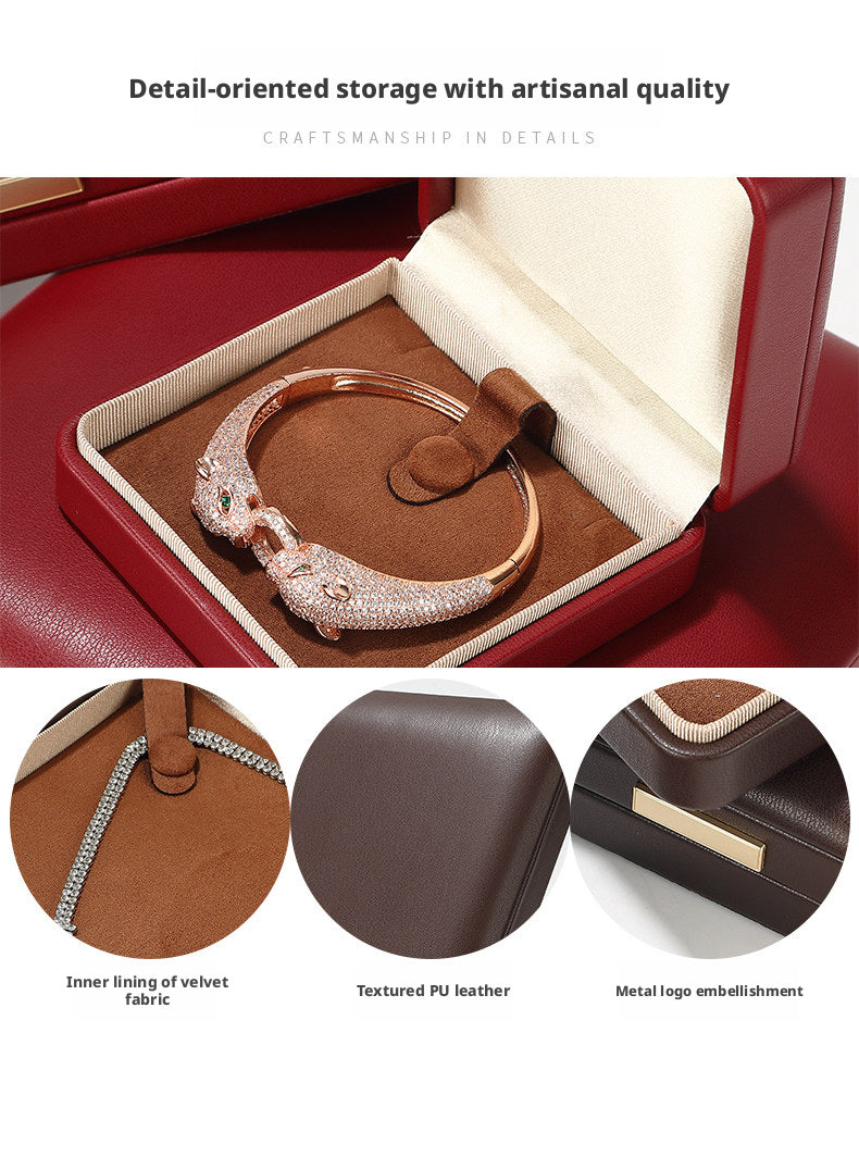 Bulk Jewelry Packaging for Small Business | Faux Leather Exterior