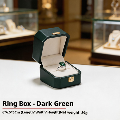 10PCS Jewelry Box for Gifts, Leather Storage Case for Rings Earrings Necklaces pendant bangle