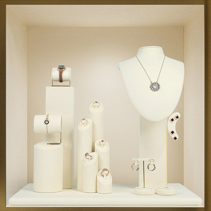 Metal Jewelry Display Set - Adjustable Bracelet Stands