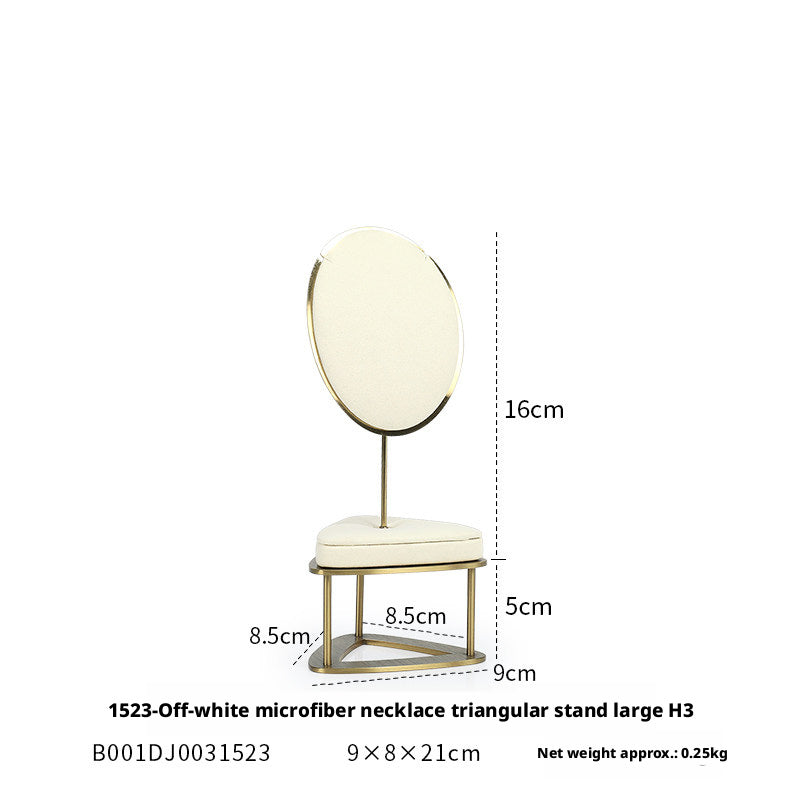 Minimalist Gold Metal Riser - Geometric Display for Shop