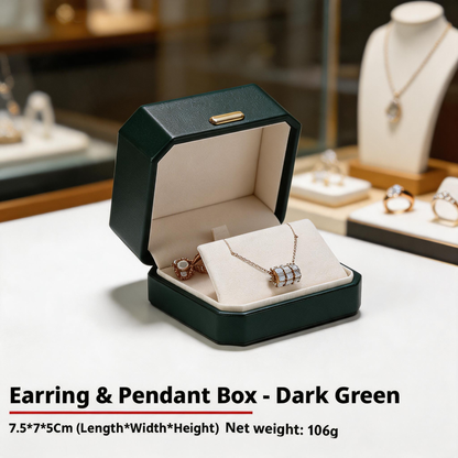 10PCS Jewelry Box for Gifts, Leather Storage Case for Rings Earrings Necklaces pendant bangle