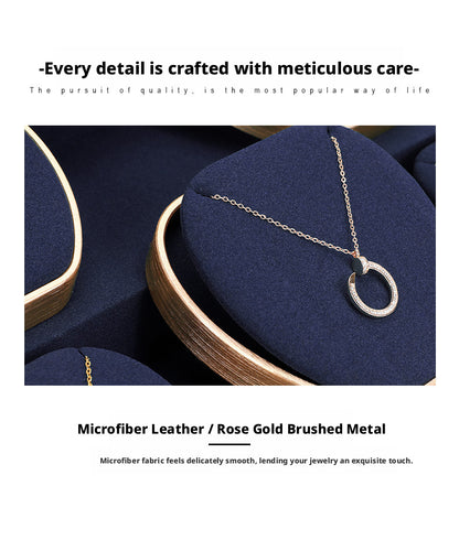 Metal Jewelry Display Set - Adjustable Bracelet Stands