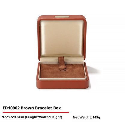 Bulk Jewelry Packaging for Small Business | Faux Leather Exterior