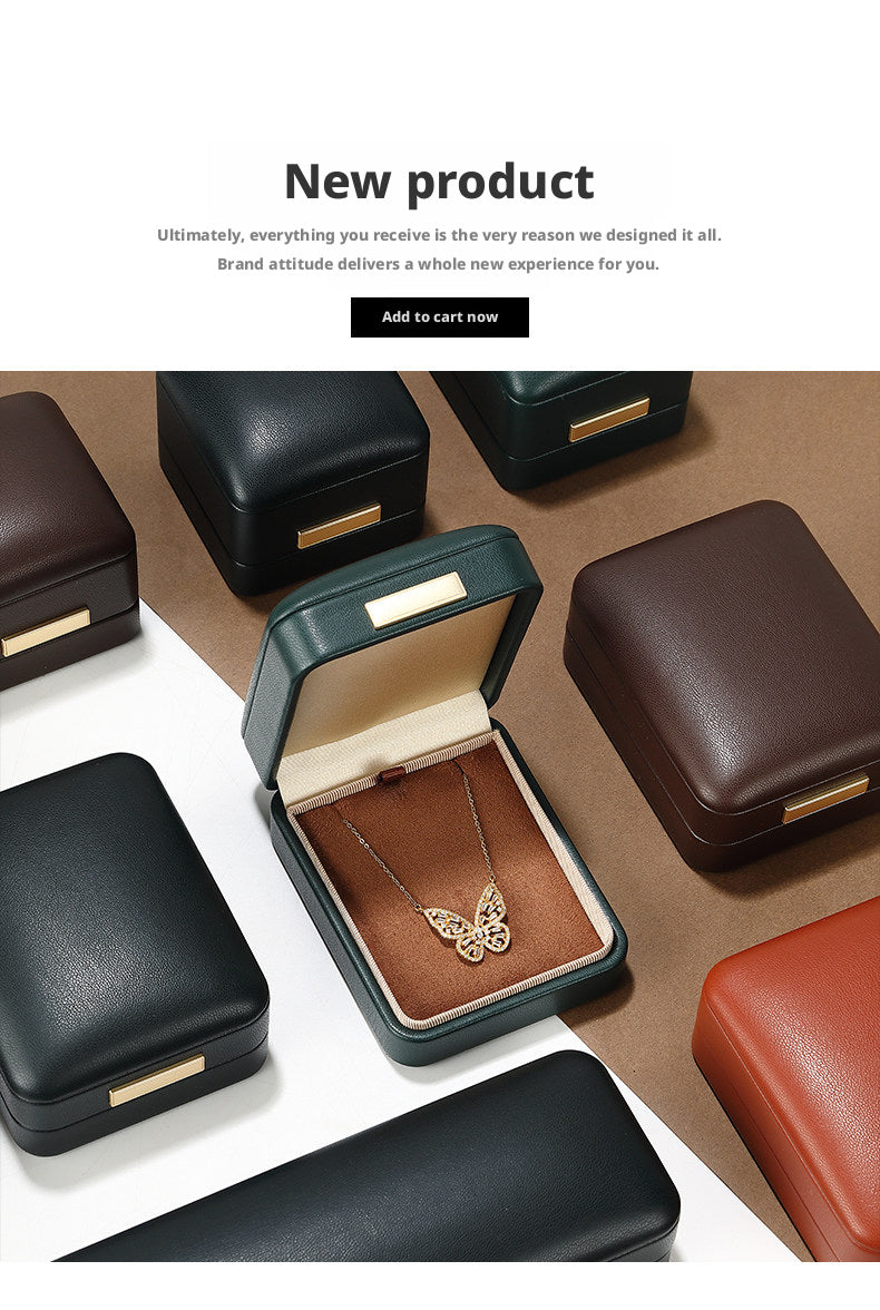 Bulk Jewelry Packaging for Small Business | Faux Leather Exterior