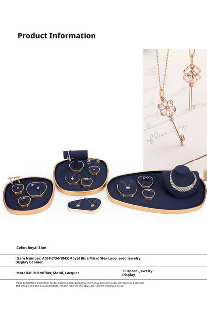 Metal Jewelry Display Set - Adjustable Bracelet Stands