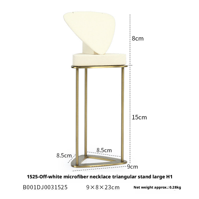 Minimalist Gold Metal Riser - Geometric Display for Shop