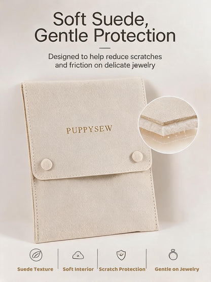 Organza Jewelry Bags – Sheer Drawstring Pouches for Necklace Storage
