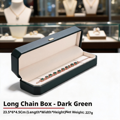 10PCS Jewelry Box for Gifts, Leather Storage Case for Rings Earrings Necklaces pendant bangle