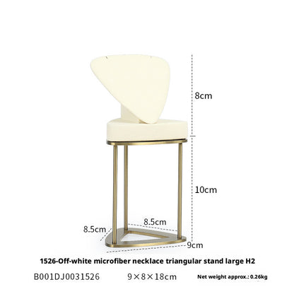 Minimalist Gold Metal Riser - Geometric Display for Shop