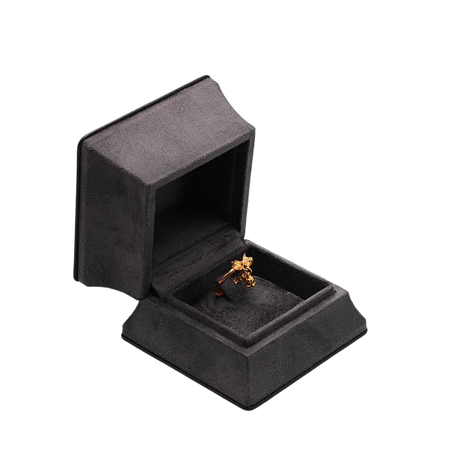 5PCS Velvet Jewelry Box, Suede Gift Packaging Case for Rings Earrings Necklaces