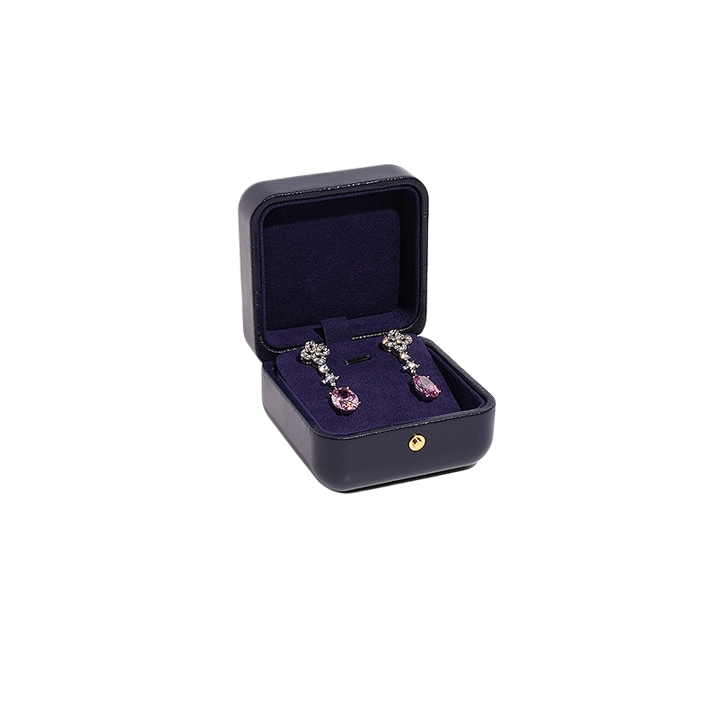 5pcs Luxury PU Leather Jewelry Box, Velvet Lined Gift Case, Elegant Presentation Packaging