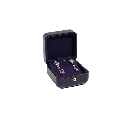 5pcs Luxury PU Leather Jewelry Box, Velvet Lined Gift Case, Elegant Presentation Packaging