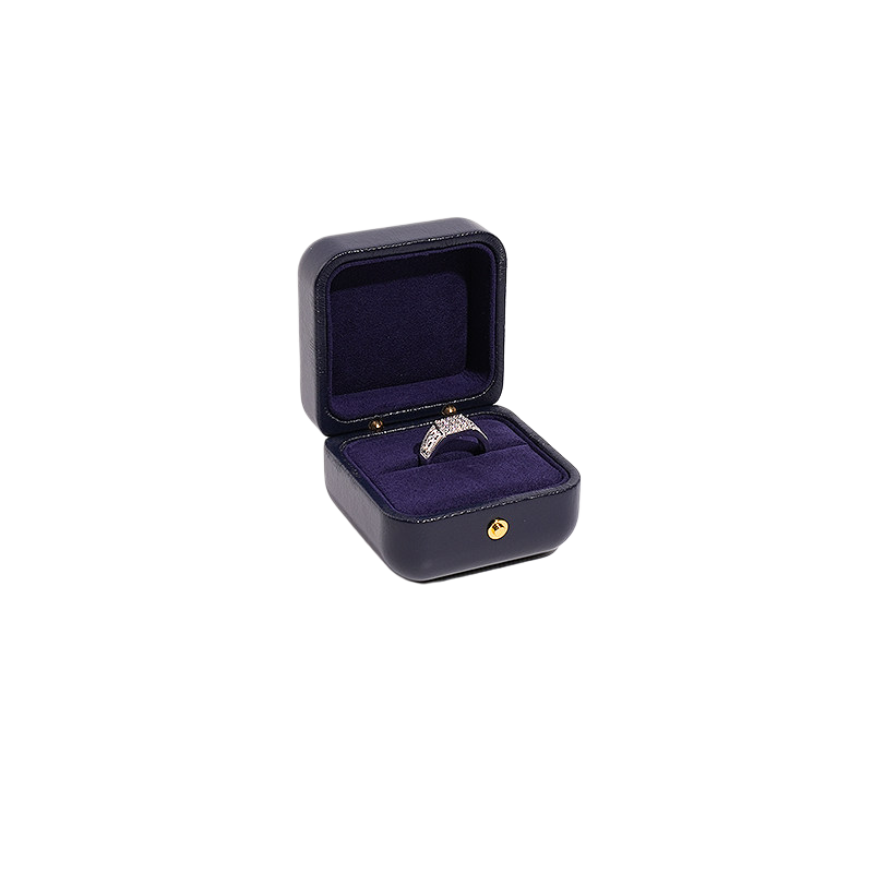 5pcs Luxury PU Leather Jewelry Box, Velvet Lined Gift Case, Elegant Presentation Packaging