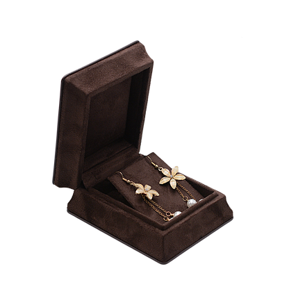5PCS Velvet Jewelry Box, Suede Gift Packaging Case for Rings Earrings Necklaces