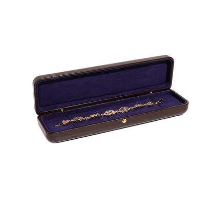 5pcs Luxury PU Leather Jewelry Box, Velvet Lined Gift Case, Elegant Presentation Packaging