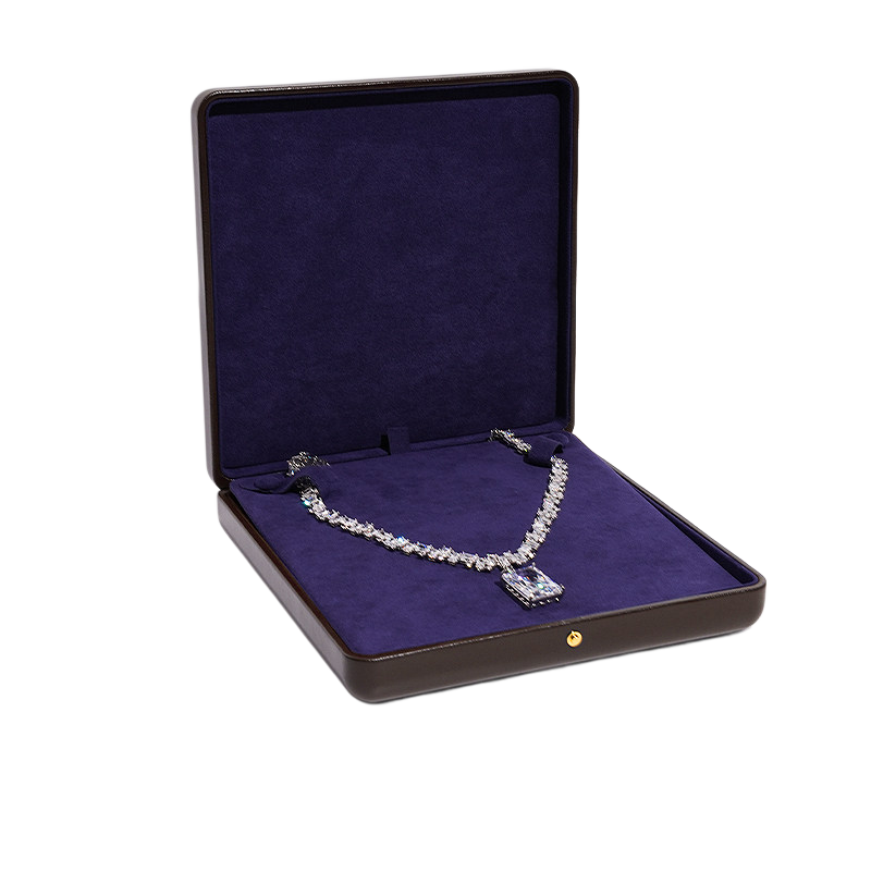 5pcs Luxury PU Leather Jewelry Box, Velvet Lined Gift Case, Elegant Presentation Packaging