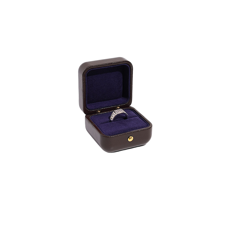 5pcs Luxury PU Leather Jewelry Box, Velvet Lined Gift Case, Elegant Presentation Packaging