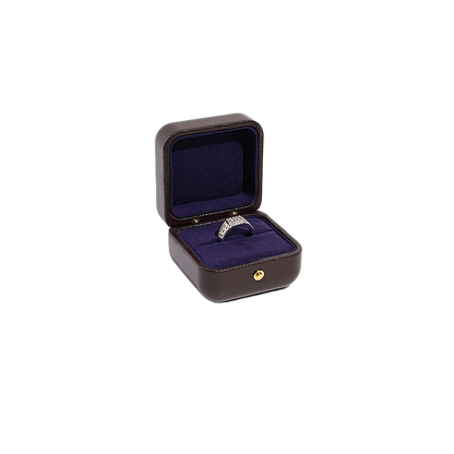5pcs Luxury PU Leather Jewelry Box, Velvet Lined Gift Case, Elegant Presentation Packaging
