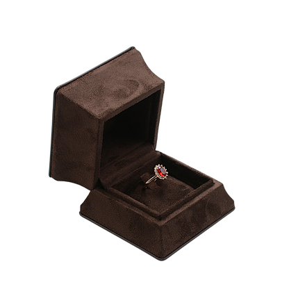5PCS Velvet Jewelry Box, Suede Gift Packaging Case for Rings Earrings Necklaces